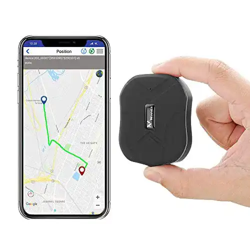 Mini GPS Tracker von Winnes mit Notfallalarm und SOS-Funktion