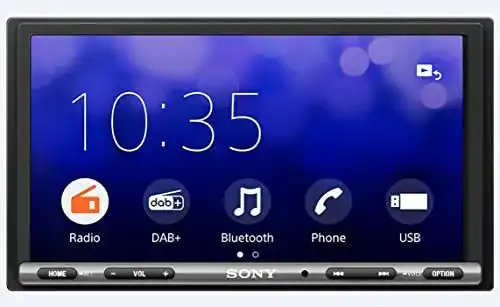 Autoradio mit Navigationssystem Sony XAV-AX3250ANT und DAB+ Antenne
