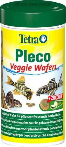 Welsfutter Tetra Pleco Veggie Wafers für pflanzenfressende Fische