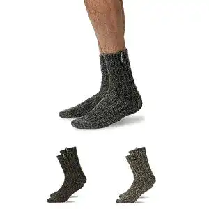 Norweger-Socken Snocks Wollsocken für Herren im 2er Winter-Set