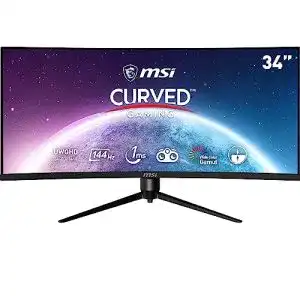 MSI Optix MAG342CQR 34 Zoll Gaming-Monitor mit gebogenem Display