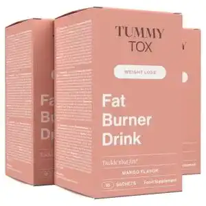 TummyTox F-Burner Drink mit L-Carnitin, Guarana und Mate Tee