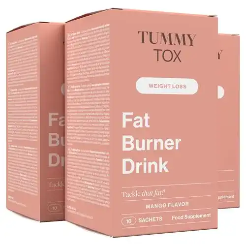 TummyTox F-Burner Drink mit L-Carnitin, Guarana und Mate Tee