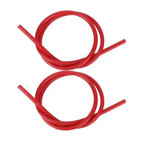 Zündkabel Qiilu, 2 Stück 8mm Silikon Auto Zündungskabel