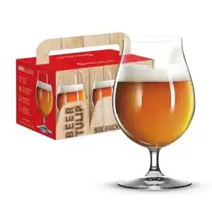 Biertulpe Spiegelau 6-teiliges Biergläser Set aus Kristallglas, 475 ml