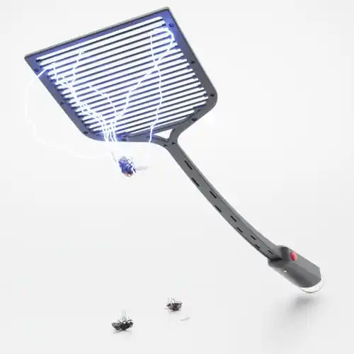 Elektrische Fliegenklatsche Greate mit Batterien für Insektenbekämpfung