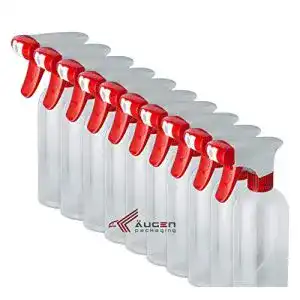 Sprühflasche Biolopur 10 Stück, 500 ml mit weiß-rotem Sprühkopf
