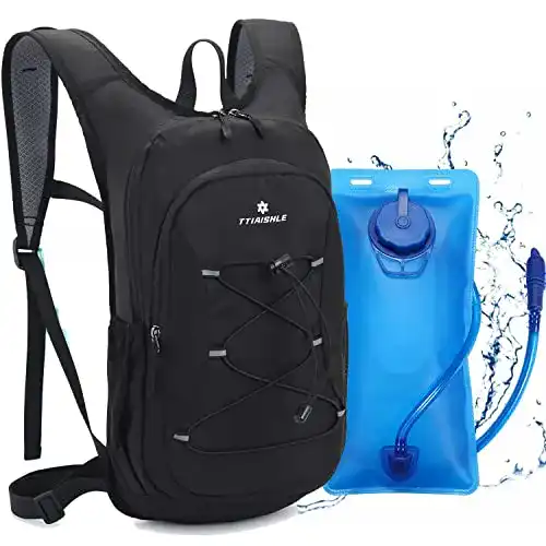 Trinkrucksack mit 2L Trinkblase für Outdoor-Aktivitäten