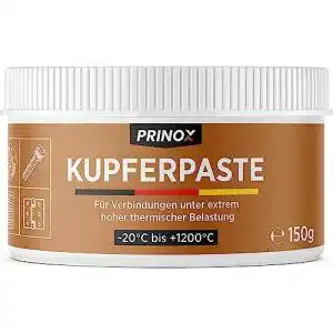 Bremsenpaste Prinox Profi Kupferpaste 150g – Hitzebeständig bis 1200°C