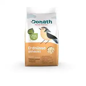 Vogelfutter Erdnüsse gehackt von Donath – 2 kg