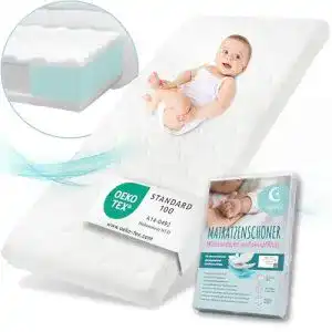 Matratze 60×120 cm von Sun Garden für Babys und Kinder