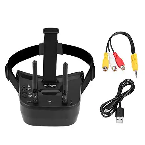 FPV-Brille Ciciglow mit 480×320 Display und 5.8G Mini-FPV-Drohnenbrille