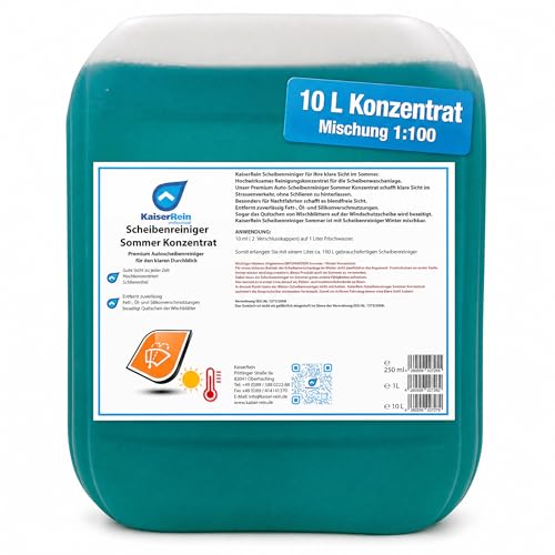 Scheibenreiniger-Konzentrat KaiserRein 10L für Autos