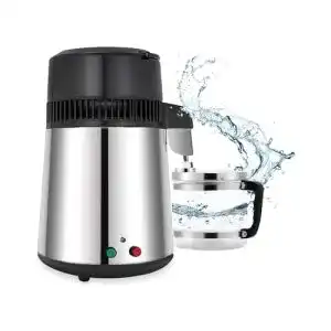 Wasserdestilliergerät Foundgo Edelstahl 750W 1L/H Automatisch