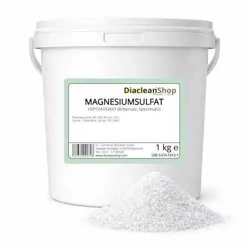 Bittersalz Diacleanshop 1 kg Magnesiumsulfat für vielfältige Anwendungen