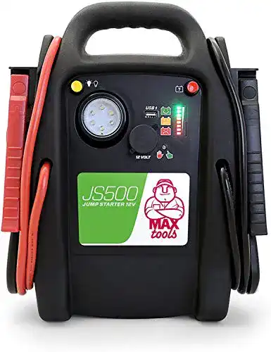 Starthilfegerät MAXTOOLS JS500 2200A 22Ah für Autos und Transporter