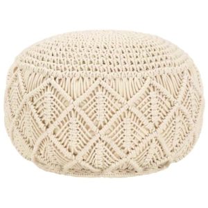 Pouf Vidaxl Handgefertigter Sitzsack aus Baumwolle, 45×30 cm