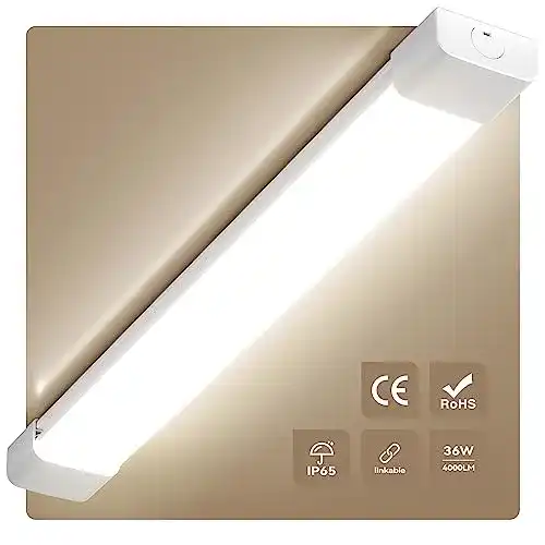LED Leuchtstofflampe 120 cm Komplettset für Feuchträume