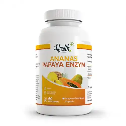 Verdauungsenzyme Zec Nutrition Health Ananas-Papaya Kapseln 120 Stück