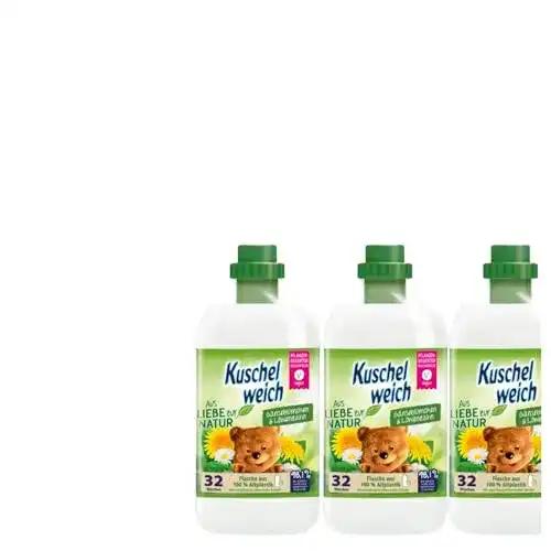 Kuschelweich Weichspüler Set mit 3 x 750 ml und Duftsäckchen