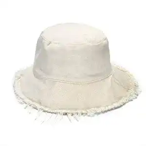 Sonnenhut für Damen Boderier BH01 in Beige, Einheitsgröße