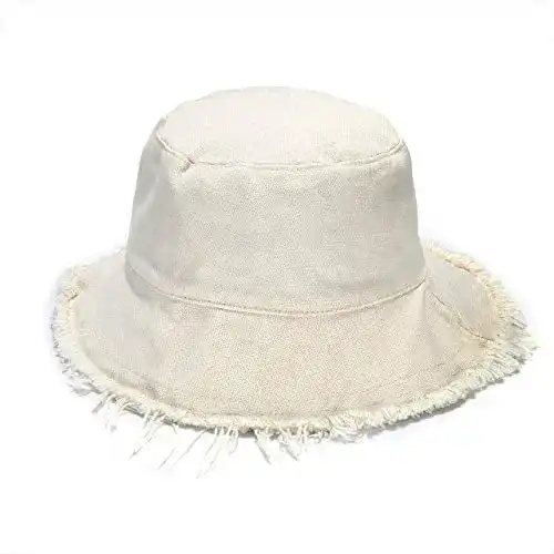 Sonnenhut für Damen Boderier BH01 in Beige, Einheitsgröße