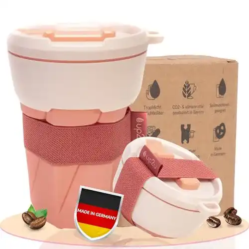 Faltbarer Kaffeebecher MuC My Useful Cup Praktischer Trinkbehälter