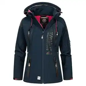Skijacken für Damen von Geographical Norway – Softshell Outdoor Jacke