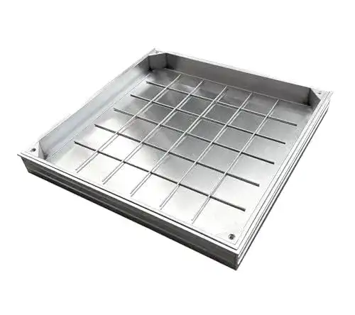 Schachtabdeckung Natotela Aluminium 500 x 500 mm befliesbar
