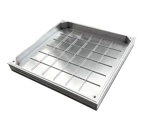 Schachtabdeckung Natotela Aluminium 500 x 500 mm befliesbar
