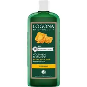 Logona Volumen Shampoo für feines Haar mit Bier und Bio Honig