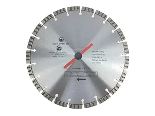Diamanttrennscheibe 350 mm für Beton und Stein
