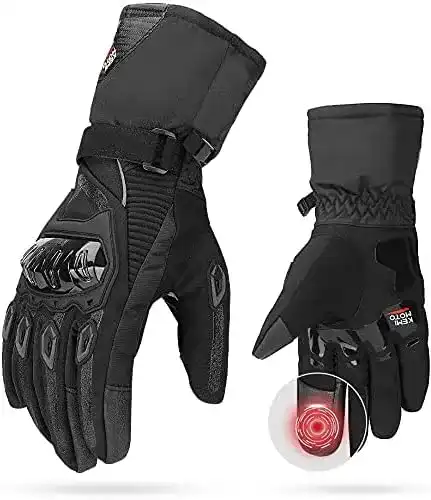 Motorradhandschuhe ISSYZONE Unisex wasserdicht und atmungsaktiv