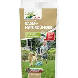 Cuxin DCM Rasen-Naturdünger Langzeitdünger für Rasenflächen