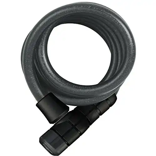Abus Spiralkabelschloss Booster 6512K/180 mit Halterung