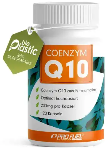 Coenzym Q10 ProFuel Kapseln hochdosiert mit 200 mg – 120 Stück