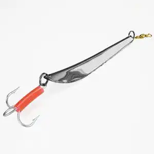 Pilker Solvkroken-Jig Edelstahl 110g