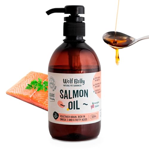 Lachsöl für Hunde und Katzen – Omega-3 Fischöl (500 ml)