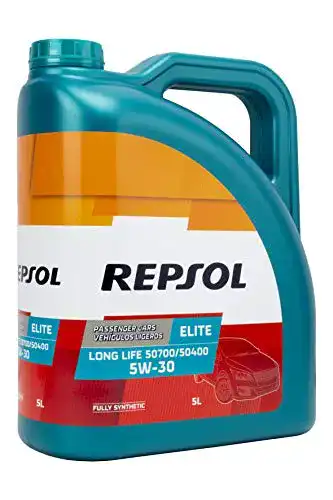 Repsol Motoröl Elite Long Life 5W30, 5 Liter, mehrfarbig