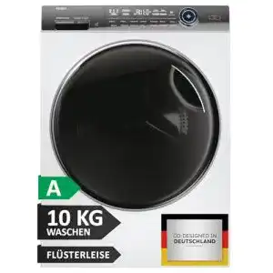 Waschmaschine mit Waschmitteldosierung von Haier Frontlader 10 kg