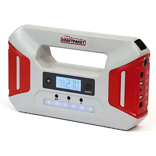 Starthilfe mit Kompressor Dino Kraftpaket 12V 600A