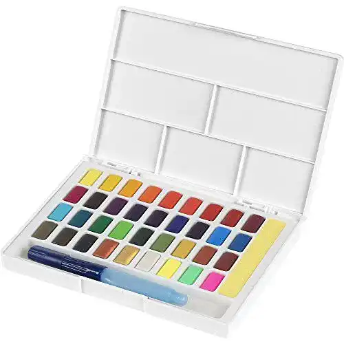 Aquarellfarben Faber-Castell 169736 mit 36 Farbnäpfchen