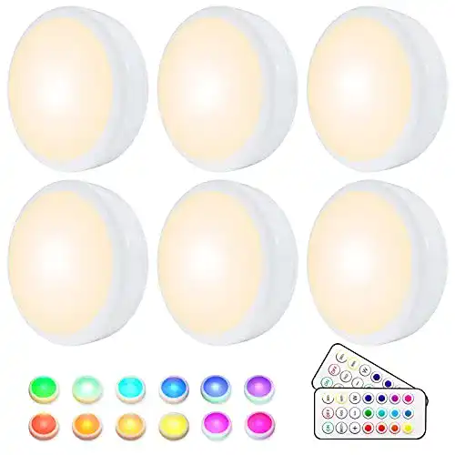 LED Schrankbeleuchtung Helplex Unterbauleuchten 6 RGBW kabellos