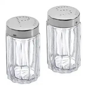 Salz- und Pfefferstreuer Set von Westmark, 2-teilig, Glas und Edelstahl