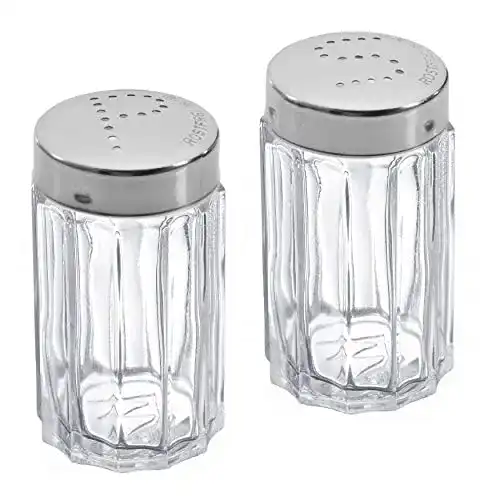 Salz- und Pfefferstreuer Set von Westmark, 2-teilig, Glas und Edelstahl