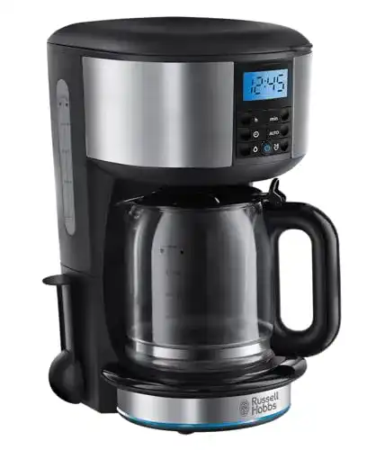 Kaffeemaschine mit Timer von Russell Hobbs, digital