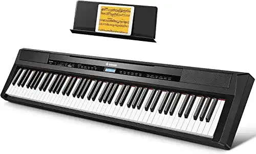 Donner E-Piano DEP-20 mit Hammermechanik und 88 Tasten