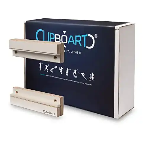 Snowboard-Wandhalterung Clipboart Standard für verschiedene Boards