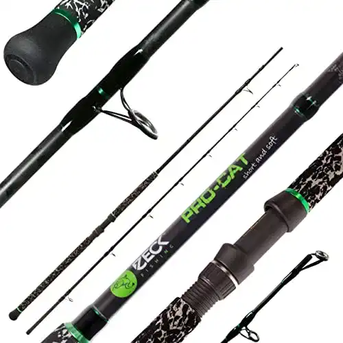 Wallerrute Zeck Pro Cat Short and Soft 2,80m 300g für Welsangeln