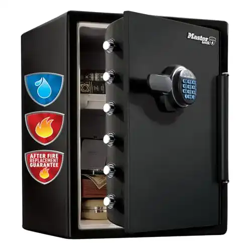 Tresor Master Lock feuerfest und wasserdicht mit Zahlencode
